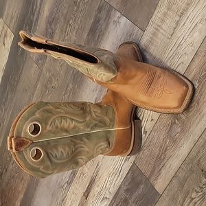 Justin Bent Rail 9.5 EE Square Toe